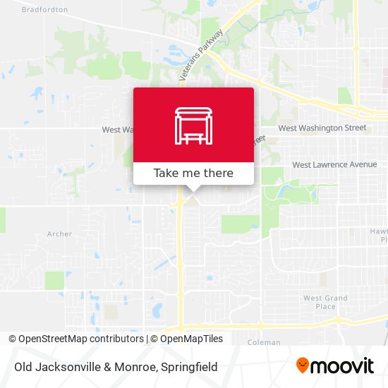 Mapa de Old Jacksonville & Monroe