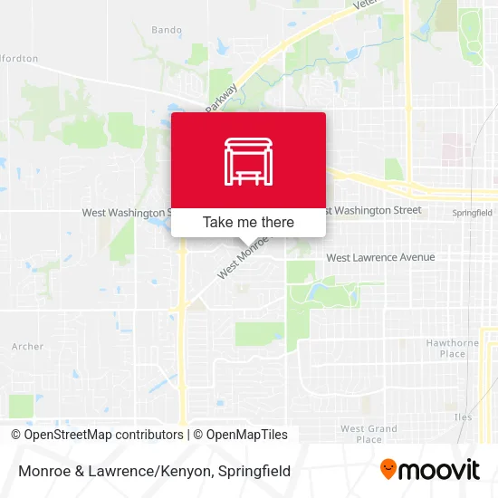 Mapa de Monroe & Lawrence/Kenyon