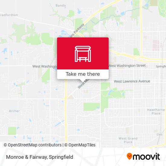 Monroe & Fairway map