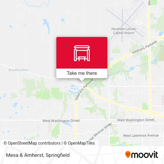 Mapa de Mesa & Amherst