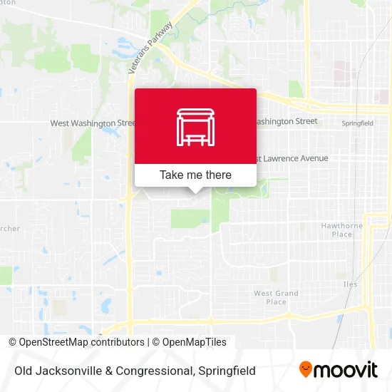 Mapa de Old Jacksonville & Congressional