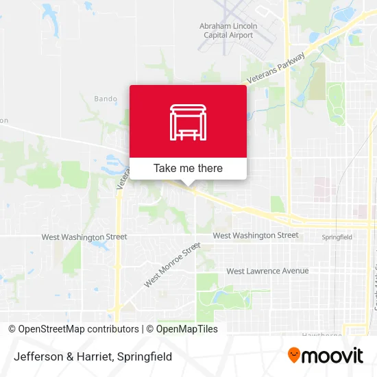Jefferson & Harriet map