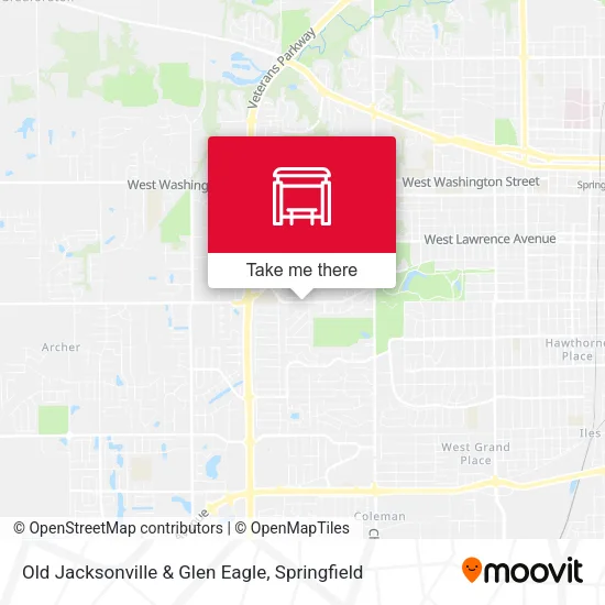 Old Jacksonville & Glen Eagle map