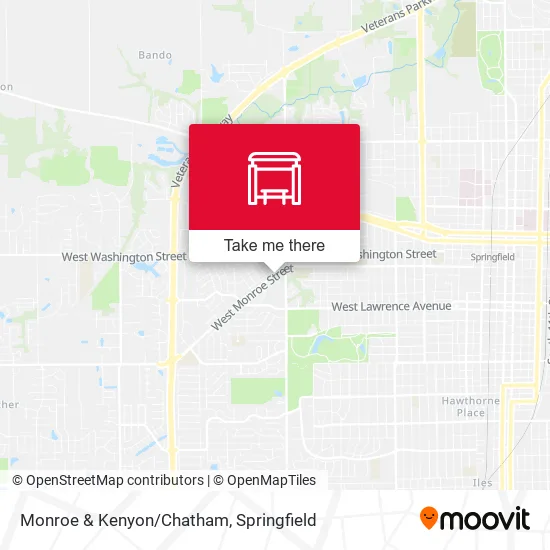 Mapa de Monroe & Kenyon/Chatham