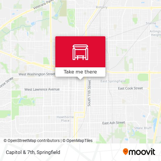 Capitol & 7th map