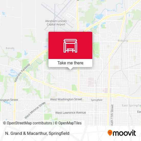 N. Grand & Macarthur map