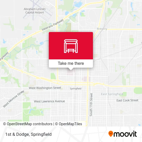 1st & Dodge map