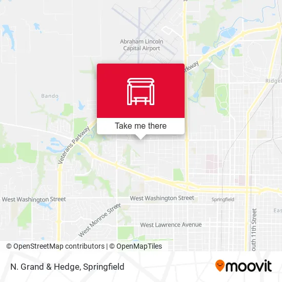 Mapa de N. Grand & Hedge