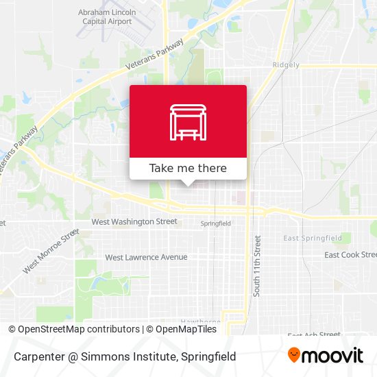 Carpenter @ Simmons Institute map