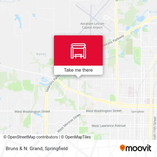 Mapa de Bruns & N. Grand