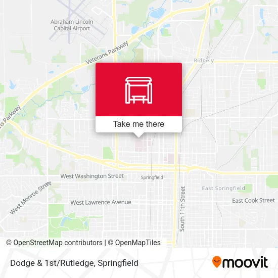 Mapa de Dodge & 1st/Rutledge