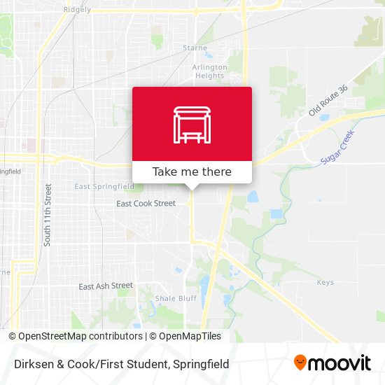 Dirksen & Cook/First Student map