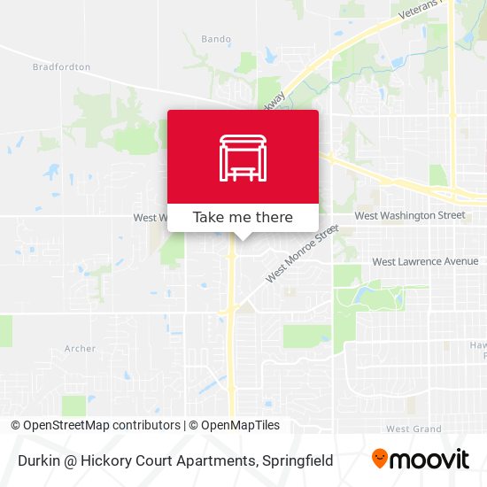 Durkin @ Hickory Court Apartments map