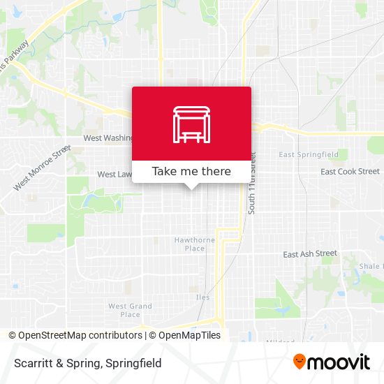 Scarritt & Spring map