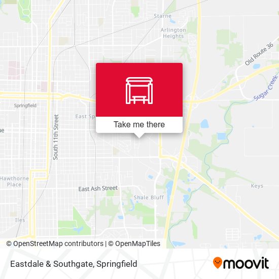 Eastdale & Southgate map