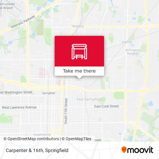 Mapa de Carpenter & 16th