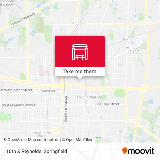 Mapa de 16th & Reynolds