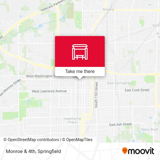 Mapa de Monroe & 4th