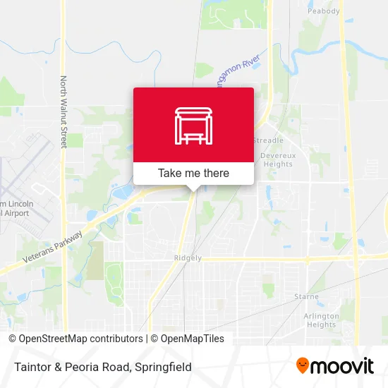 Mapa de Taintor & Peoria Road