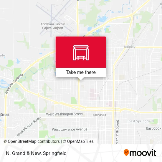 N. Grand & New map