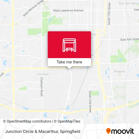 Mapa de Junction Circle & Macarthur