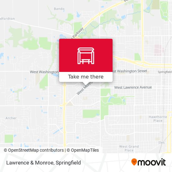 Mapa de Lawrence & Monroe