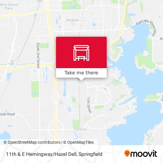 Mapa de 11th & E Hemingway/Hazel Dell