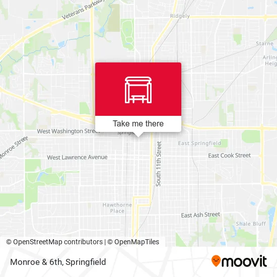 Mapa de Monroe & 6th