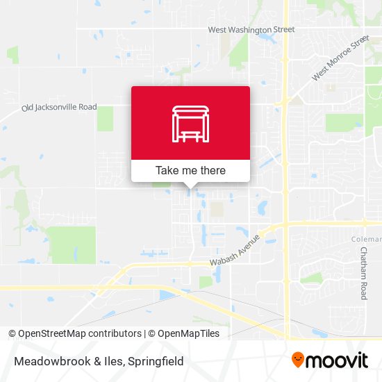 Mapa de Meadowbrook & Iles
