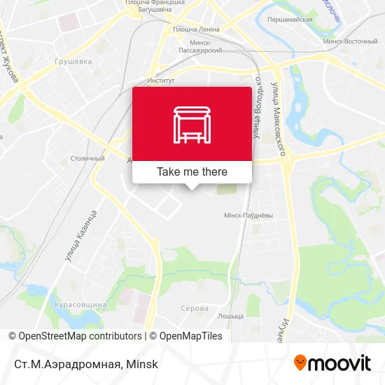Ст.М.Аэрадромная map