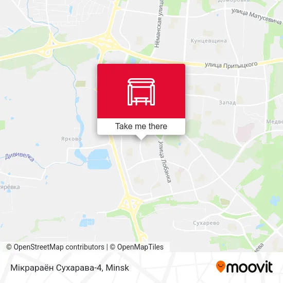 Мікрараён Сухарава-4 map