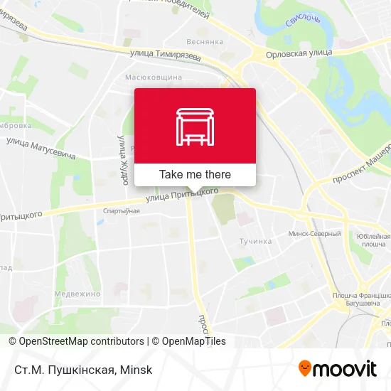 Ст.М. Пушкінская map