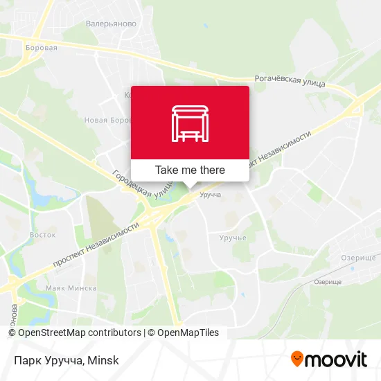 Парк Уручча map