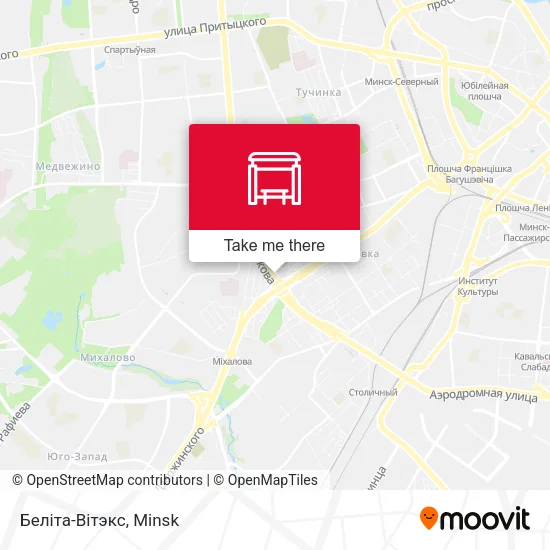 Беліта-Вітэкс map