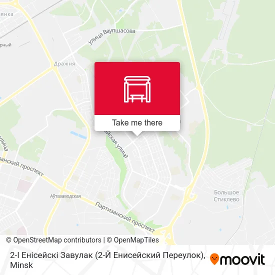 2-І Енісейскі Завулак (2-Й Енисейский Переулок) map