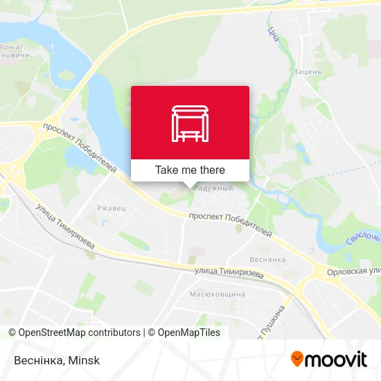 Веснінка map