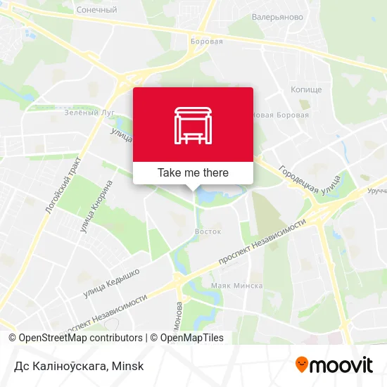 Дс Каліноўскага map