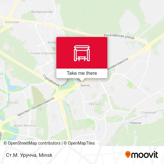 Ст.М. Уручча map