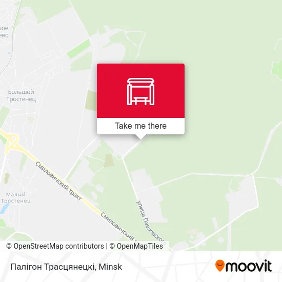 Палігон Трасцянецкі map
