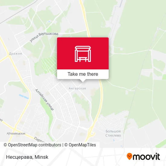 Несцерава map