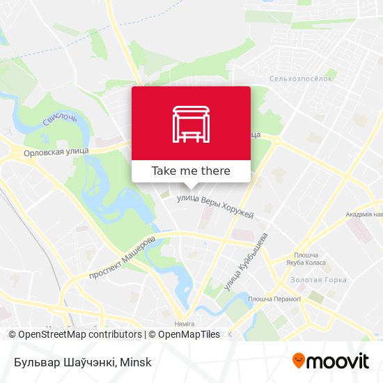 Бульвар Шаўчэнкі map