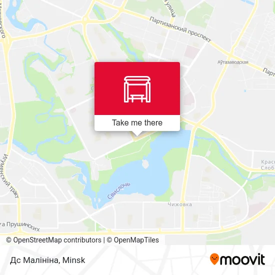 Дс Малініна map