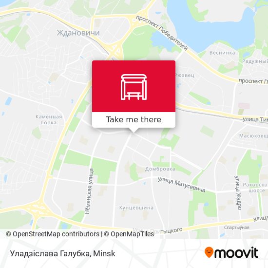 Уладзіслава Галубка map