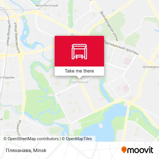 Пляханава map