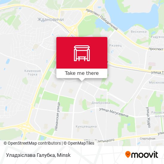 Уладзіслава Галубка map