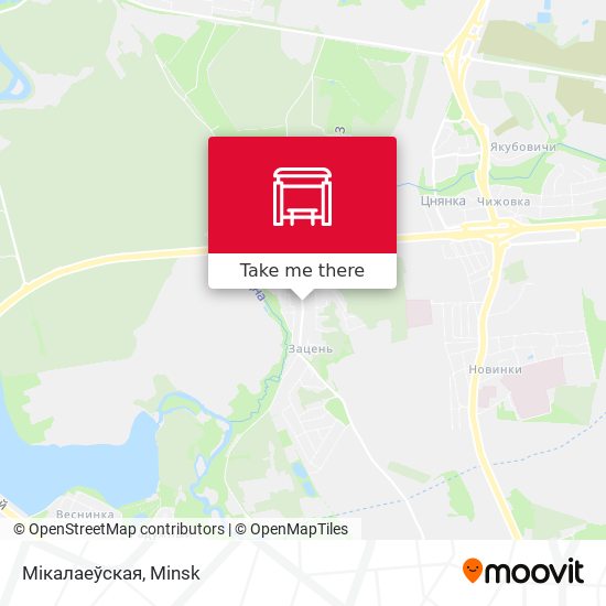 Мікалаеўская map