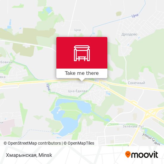 Хмарынская map