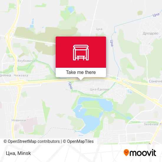 Цна map
