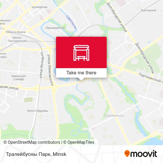 Тралейбусны Парк map