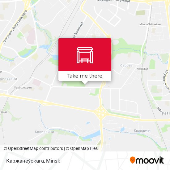 Каржанеўскага map
